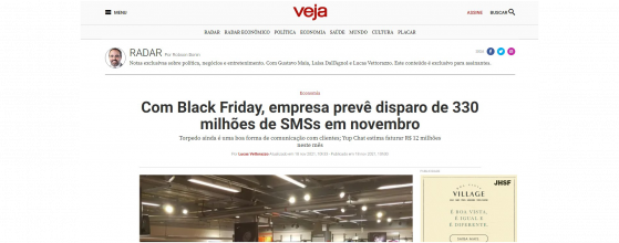 Com Black Friday, empresa prevê disparo de 330 milhões de SMSs em novembro